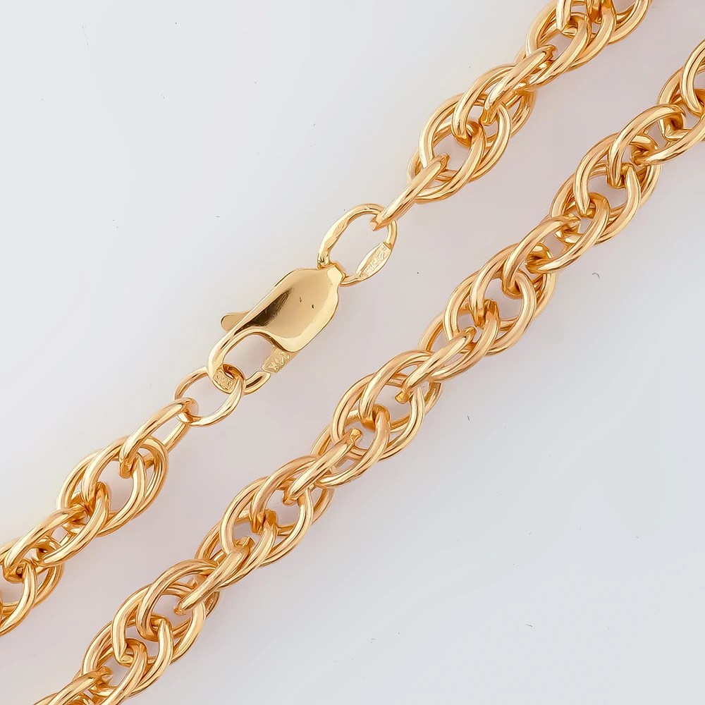 Цепь из красного золота 585 пробы