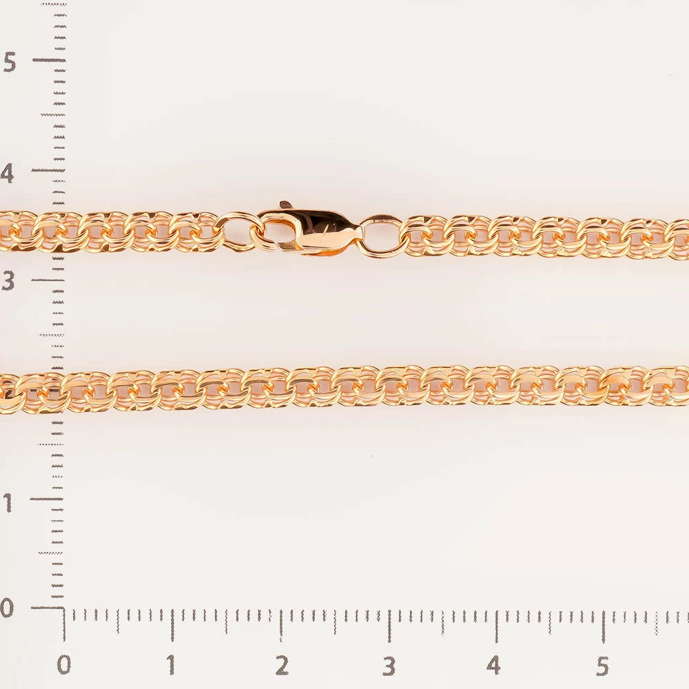 Цепь из красного золота 585 пробы