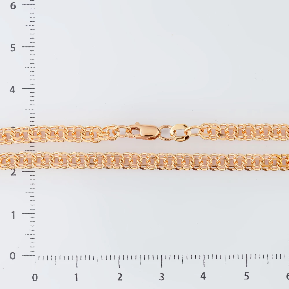 Цепь из красного золота 585 пробы