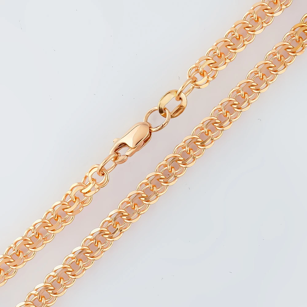 Цепь из красного золота 585 пробы