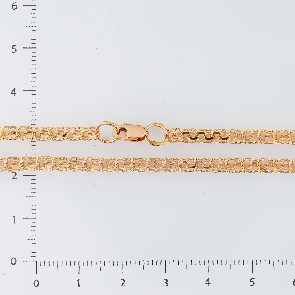 Цепь из красного золота 585 пробы