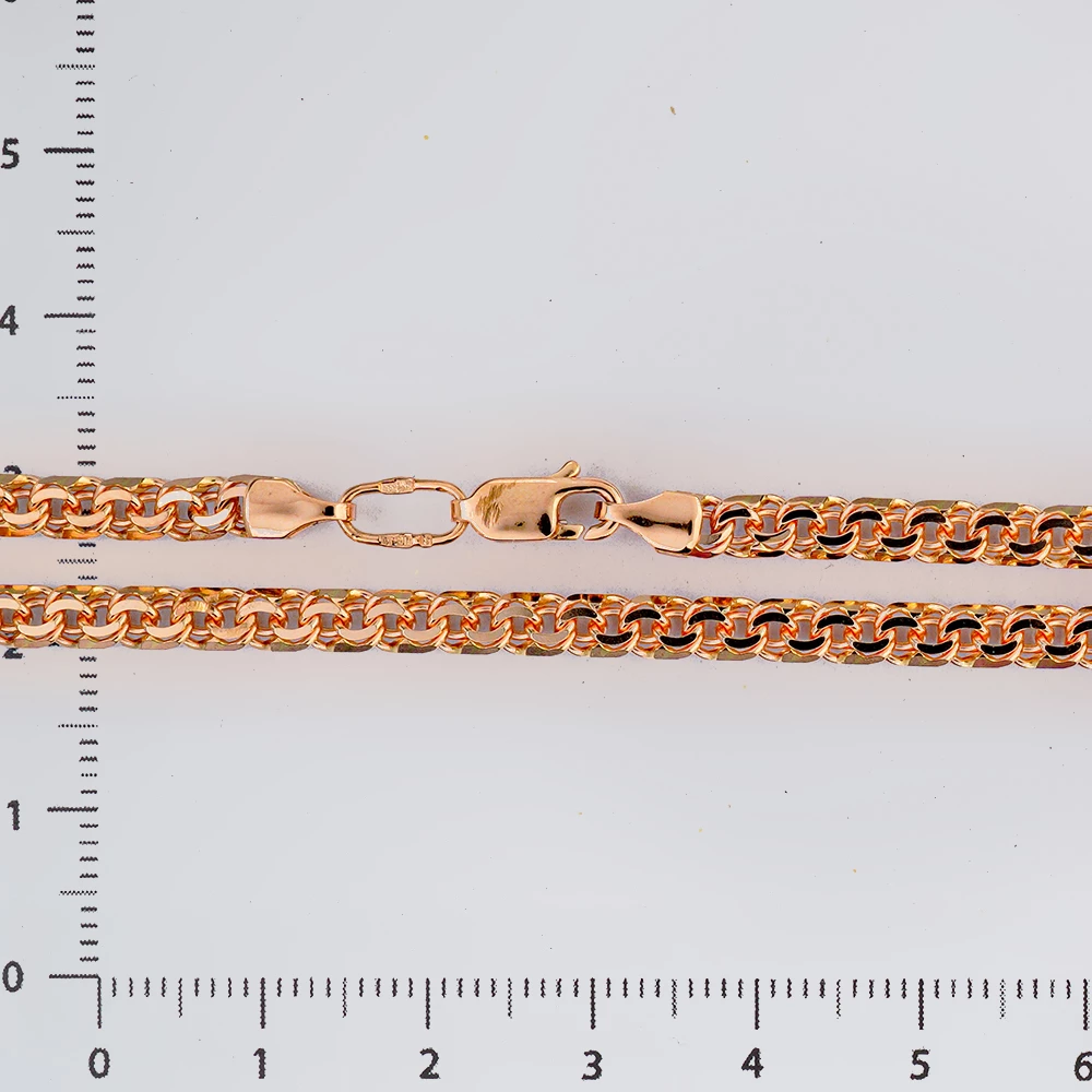 Цепь из красного золота 585 пробы