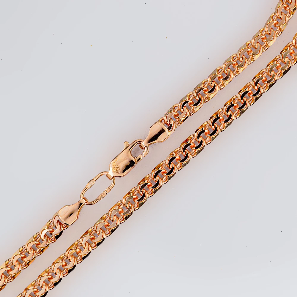 Цепь из красного золота 585 пробы