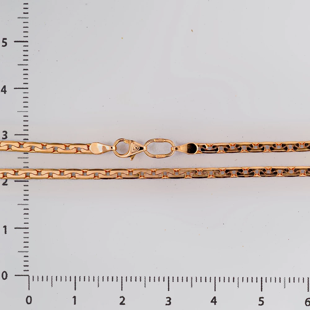 Цепь из красного золота 585 пробы