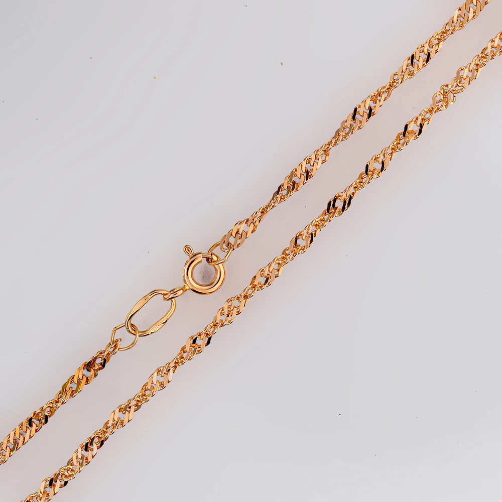 Цепь из красного золота 585 пробы