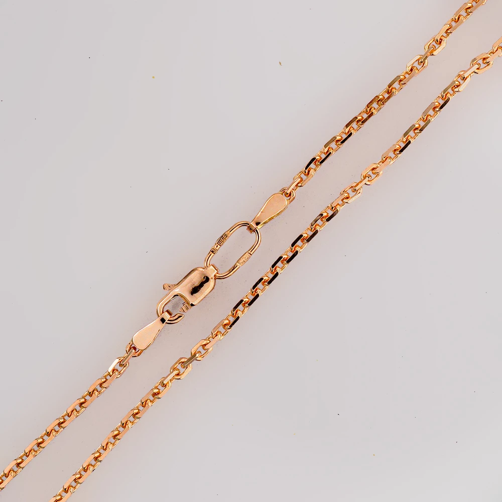 Цепь из красного золота 585 пробы