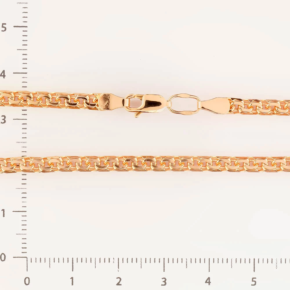 Цепь из красного золота 585 пробы