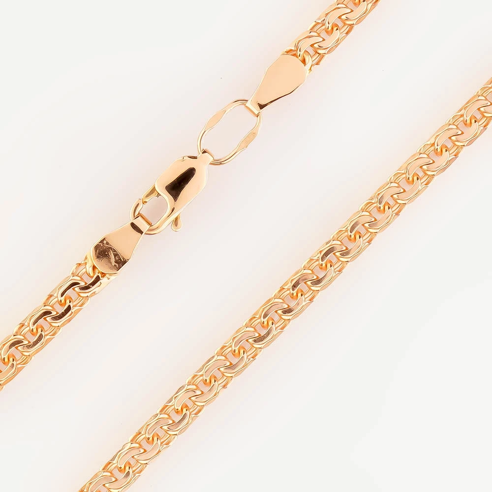 Цепь из красного золота 585 пробы