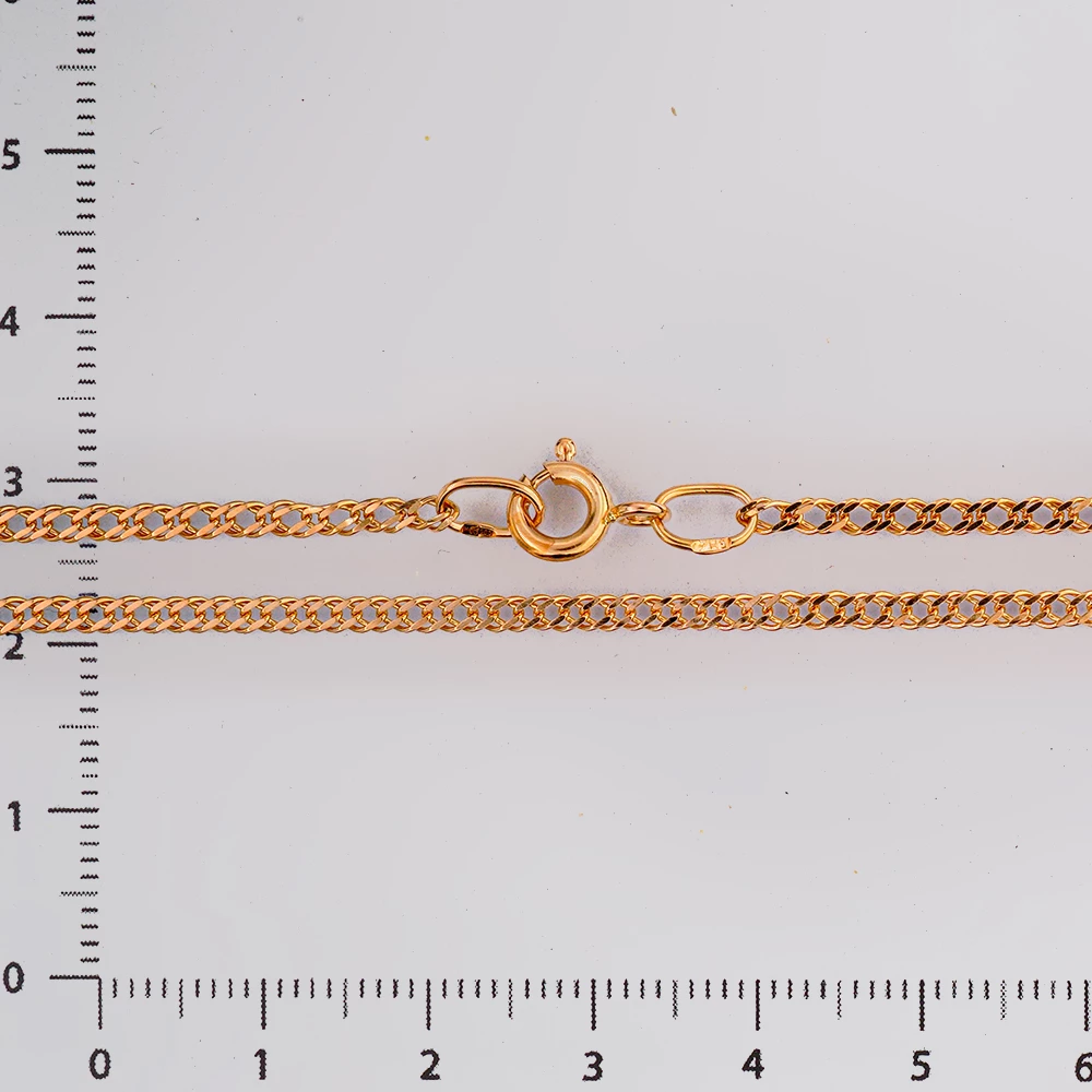 Цепь из красного золота 585 пробы