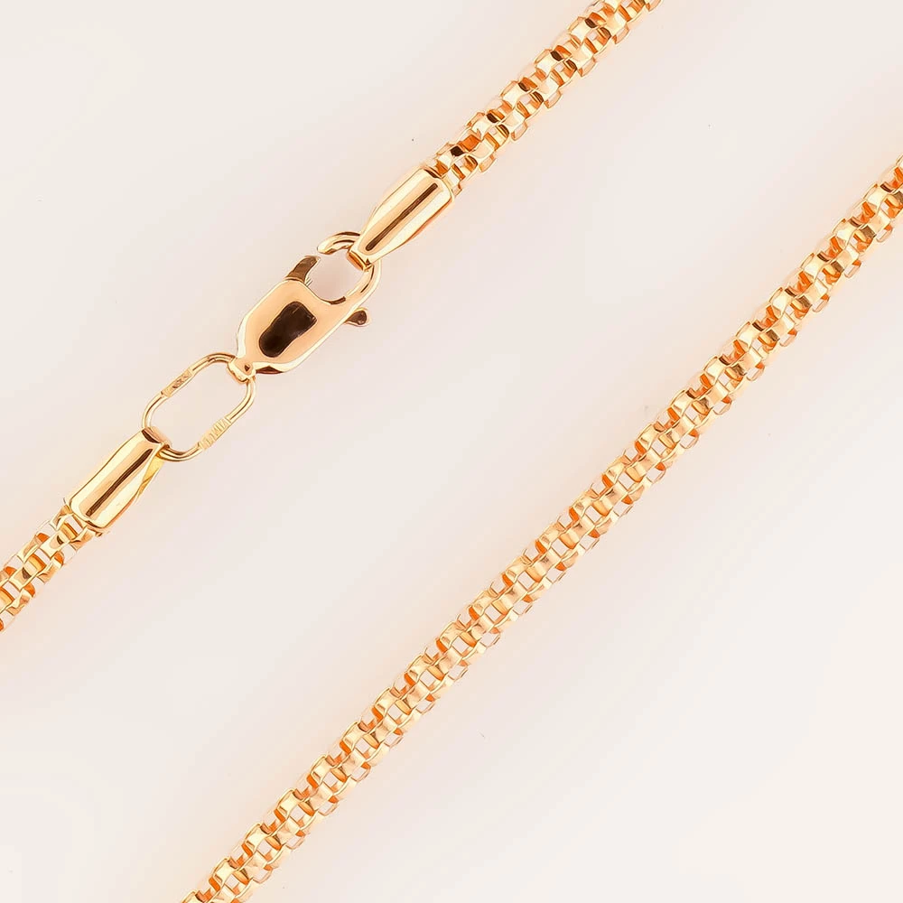 Цепь из красного золота 585 пробы