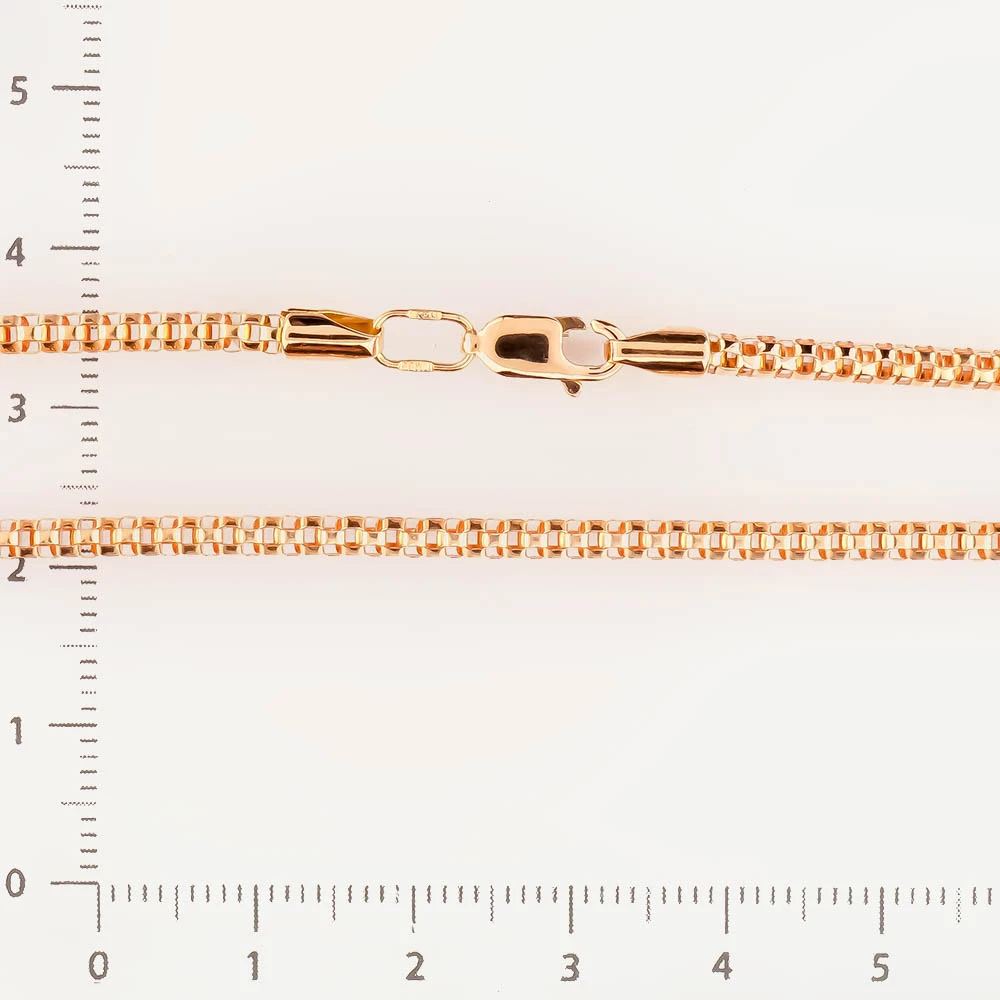 Цепь из красного золота 585 пробы