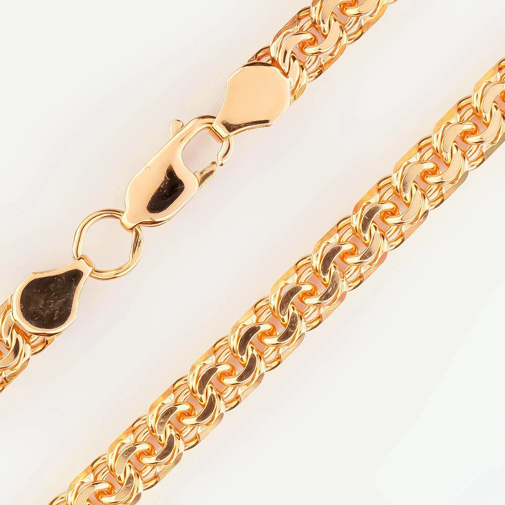 Цепь из красного золота 585 пробы