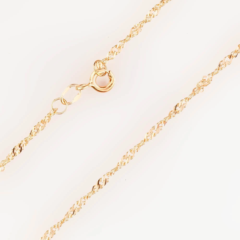 Цепь из красного золота 585 пробы