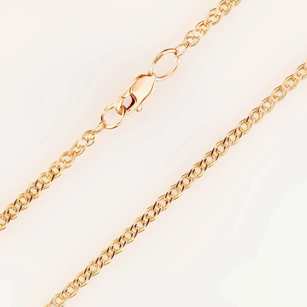 Цепь из красного золота 585 пробы