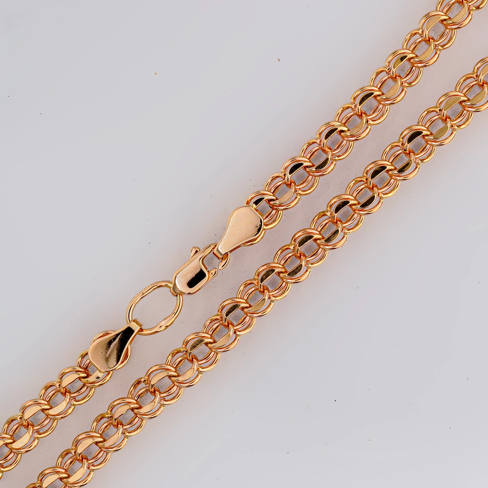 Цепь из красного золота 585 пробы