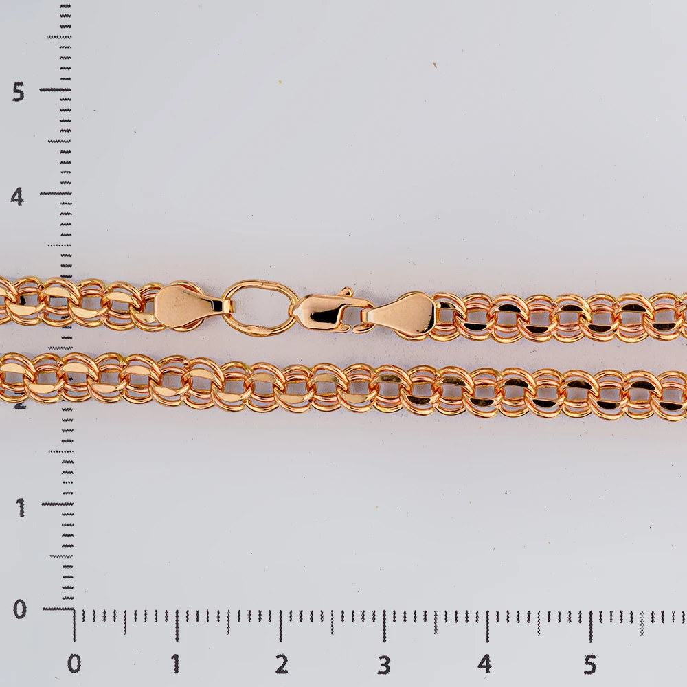 Цепь из красного золота 585 пробы