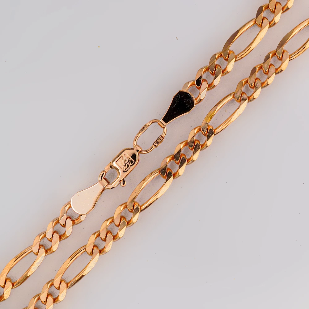 Цепь из красного золота 585 пробы