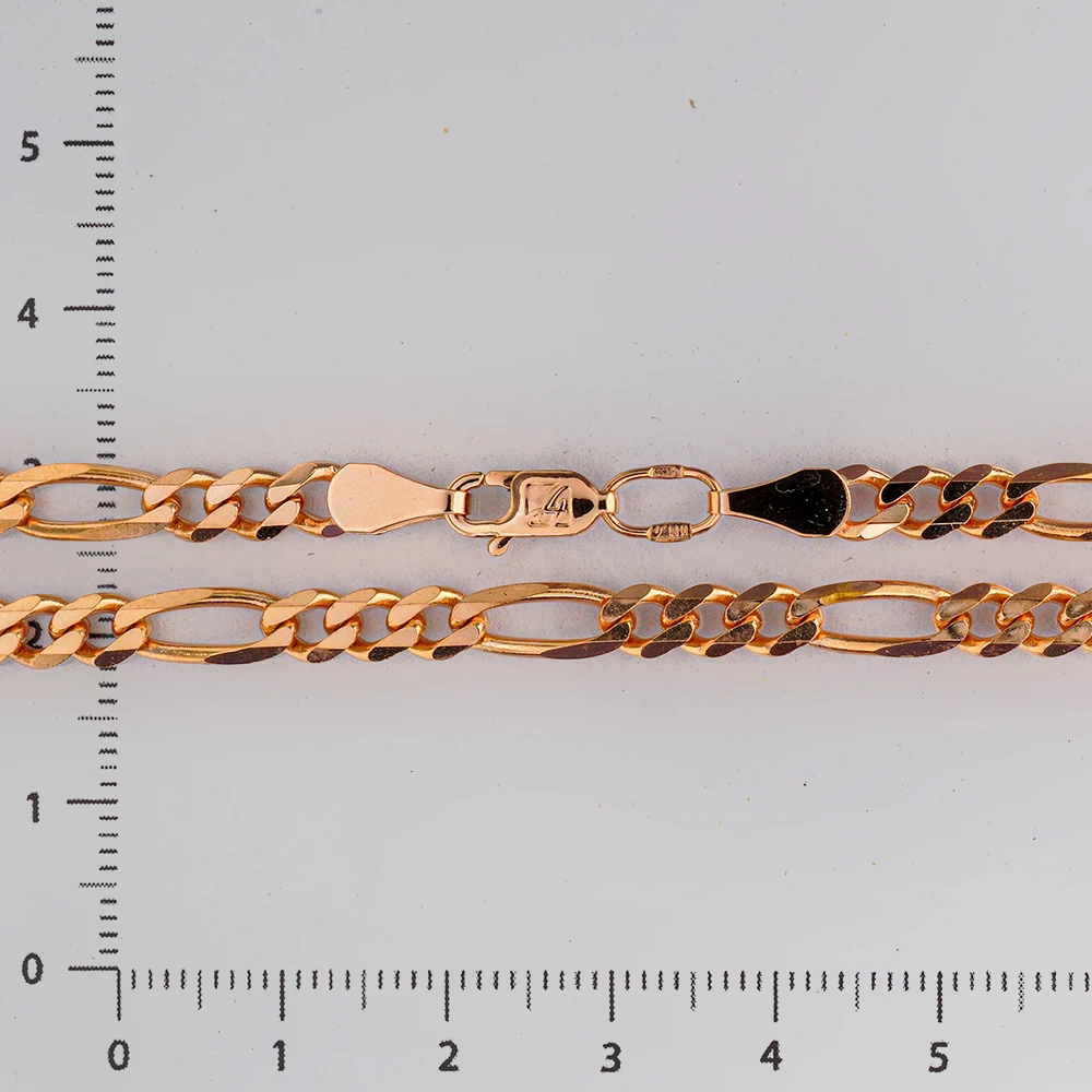 Цепь из красного золота 585 пробы