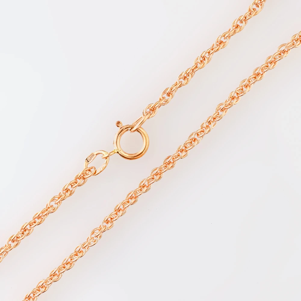 Цепь из красного золота 585 пробы