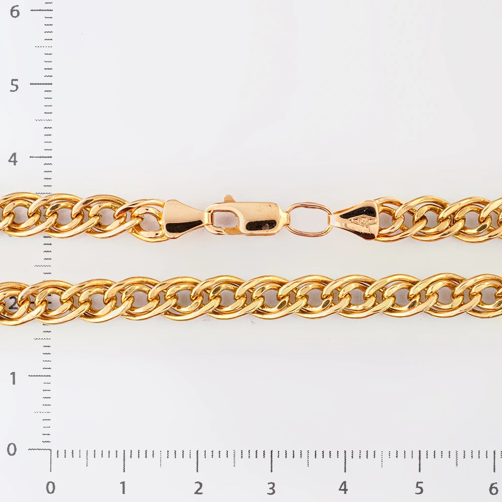 Цепь из желтого золота 585 пробы