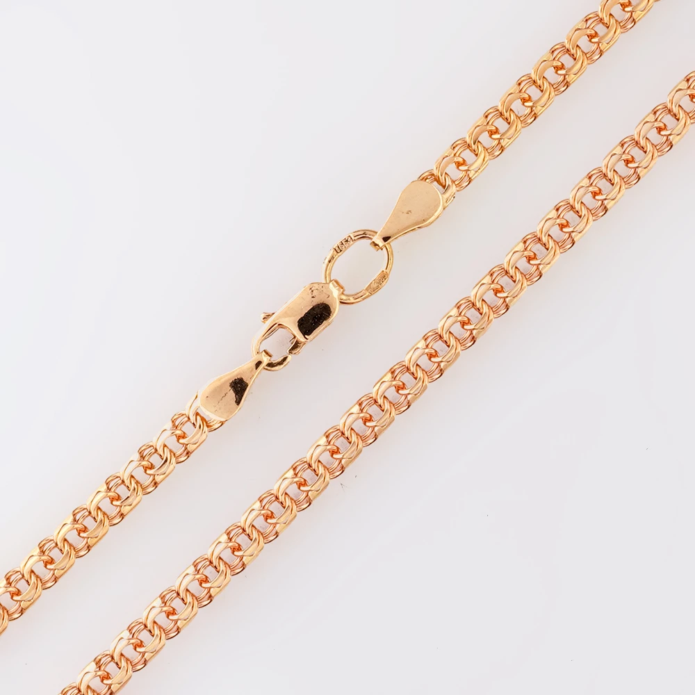 Цепь из красного золота 585 пробы