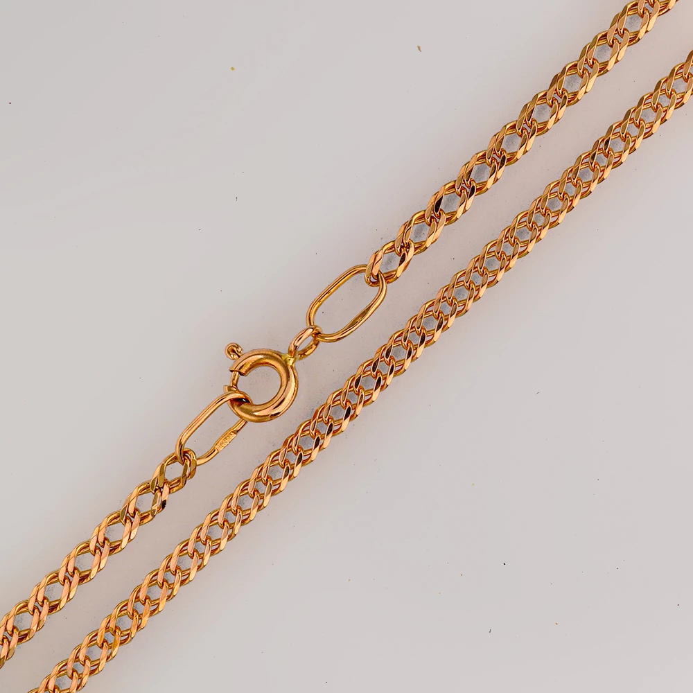 Цепь из красного золота 585 пробы