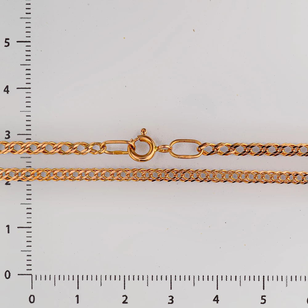 Цепь из красного золота 585 пробы