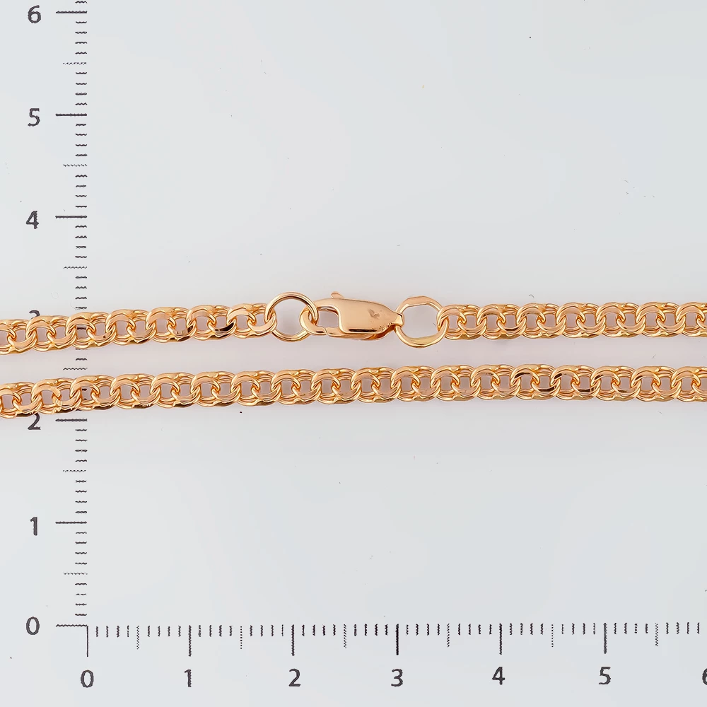 Цепь из красного золота 585 пробы