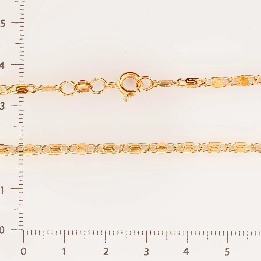 Цепь из красного золота 585 пробы