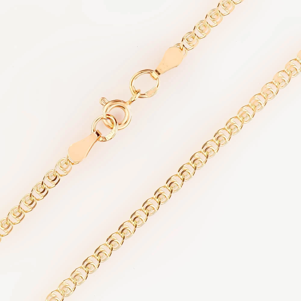 Цепь из красного золота 585 пробы