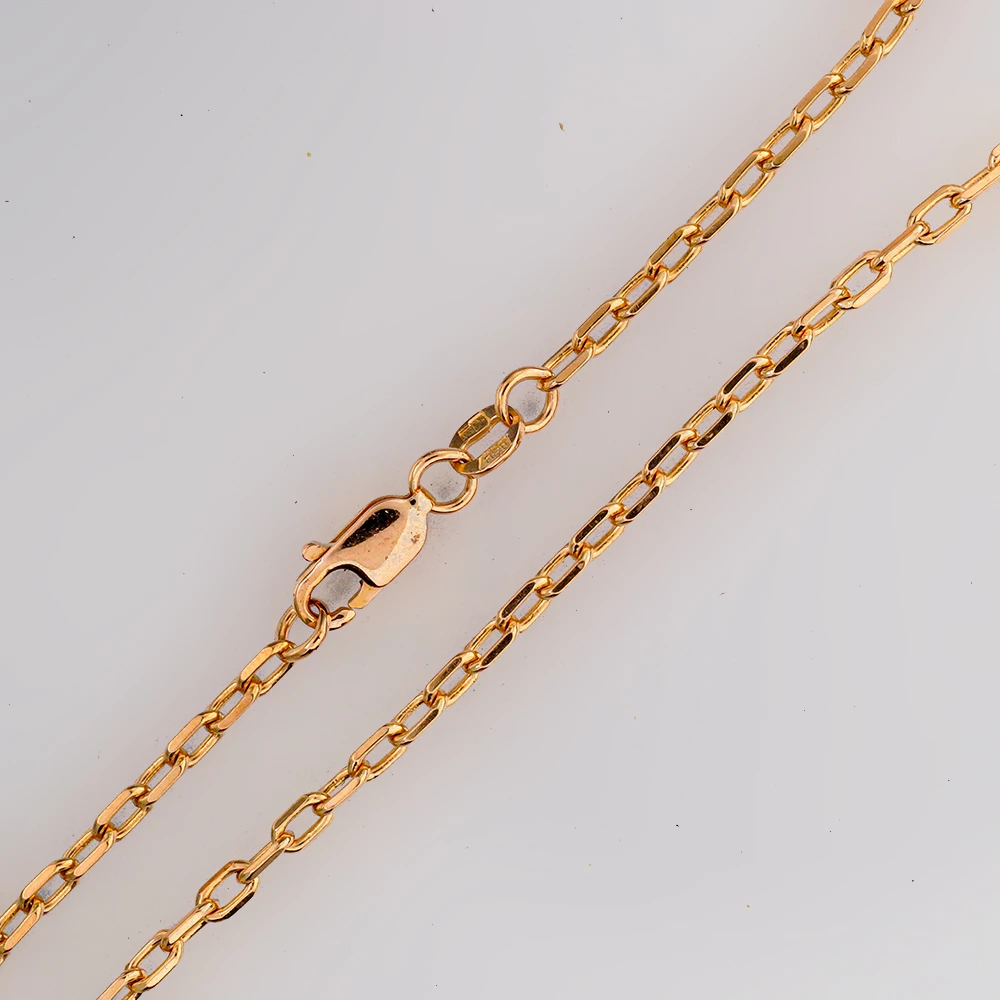 Цепь из красного золота 585 пробы