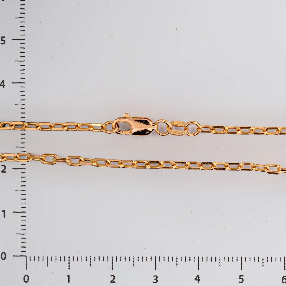 Цепь из красного золота 585 пробы