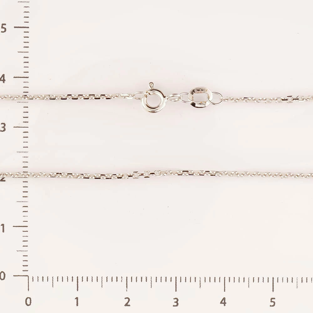 Цепь из белого золота 585 пробы