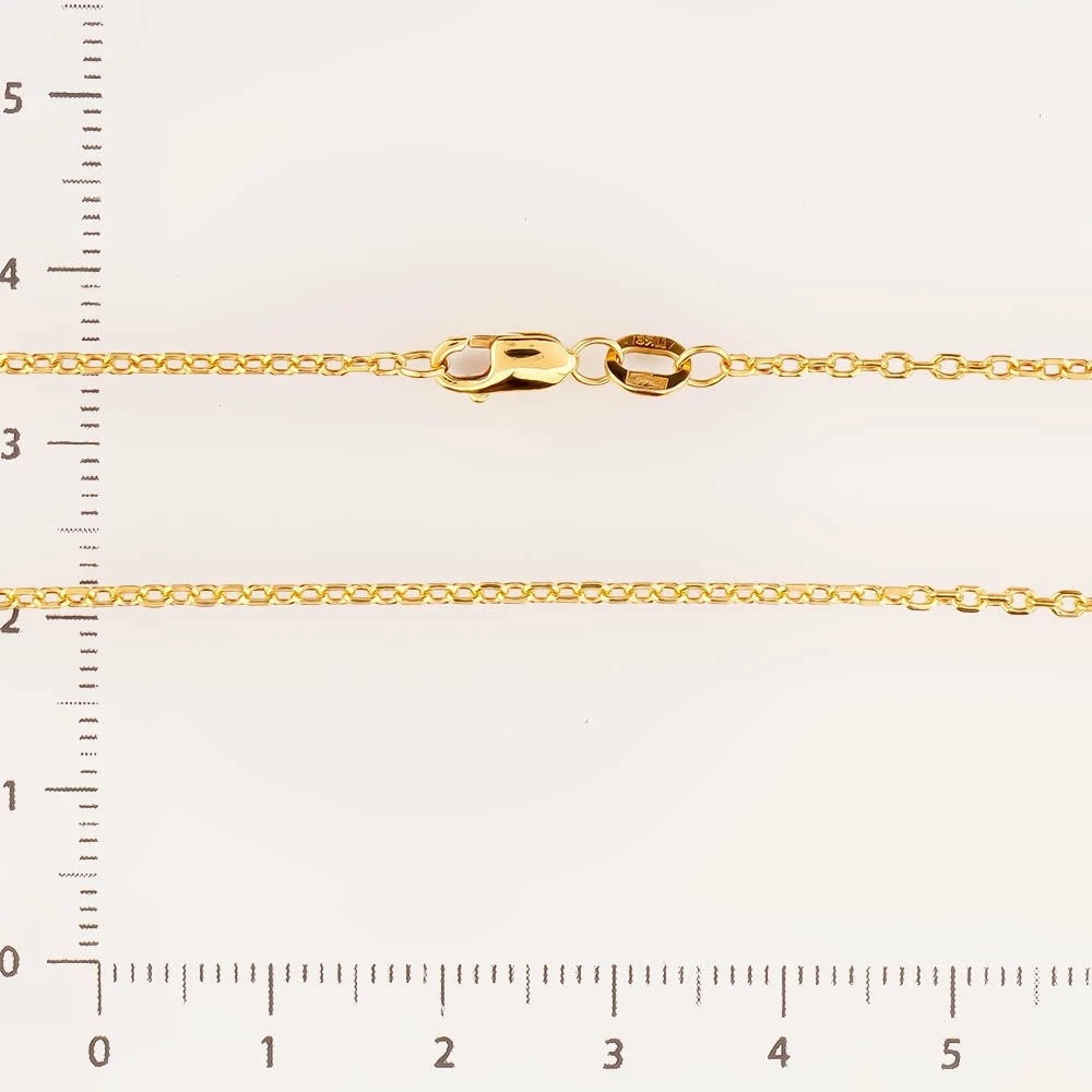 Цепь из желтого золота 750 пробы