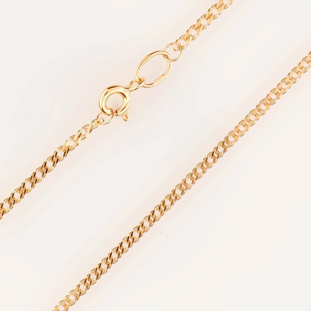 Цепь из красного золота 585 пробы