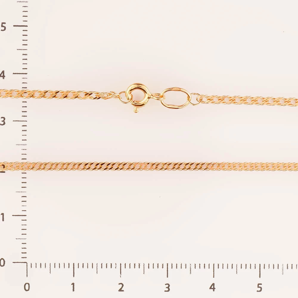 Цепь из красного золота 585 пробы