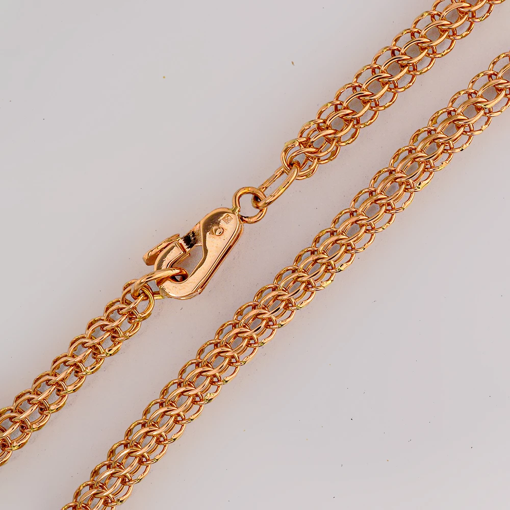 Цепь из красного золота 585 пробы