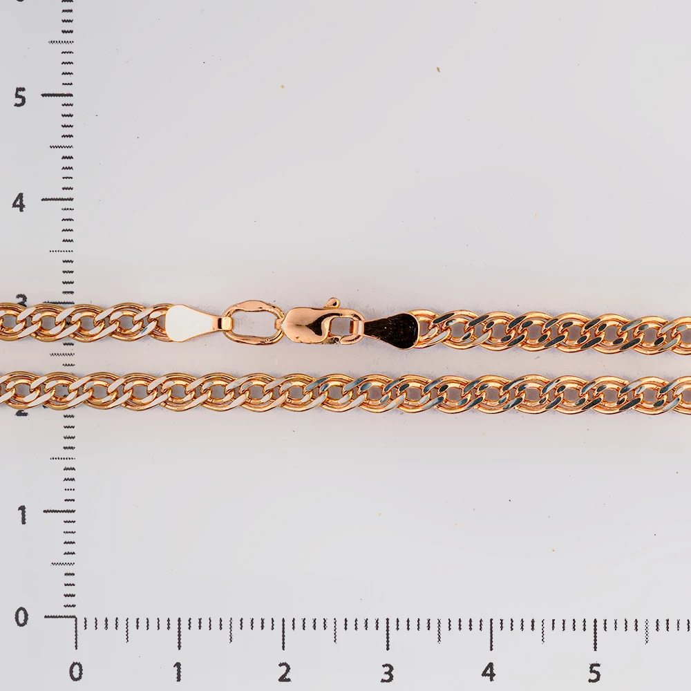 Цепь из красного золота 585 пробы