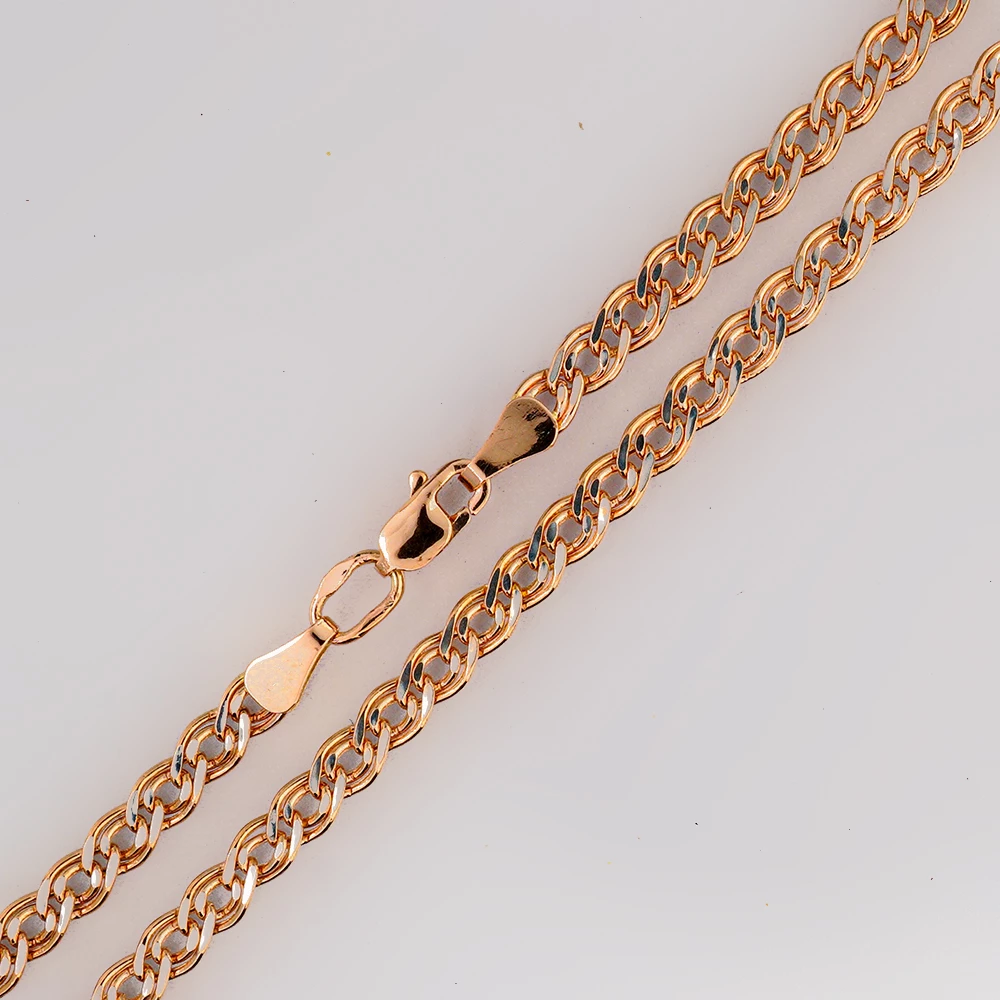 Цепь из красного золота 585 пробы