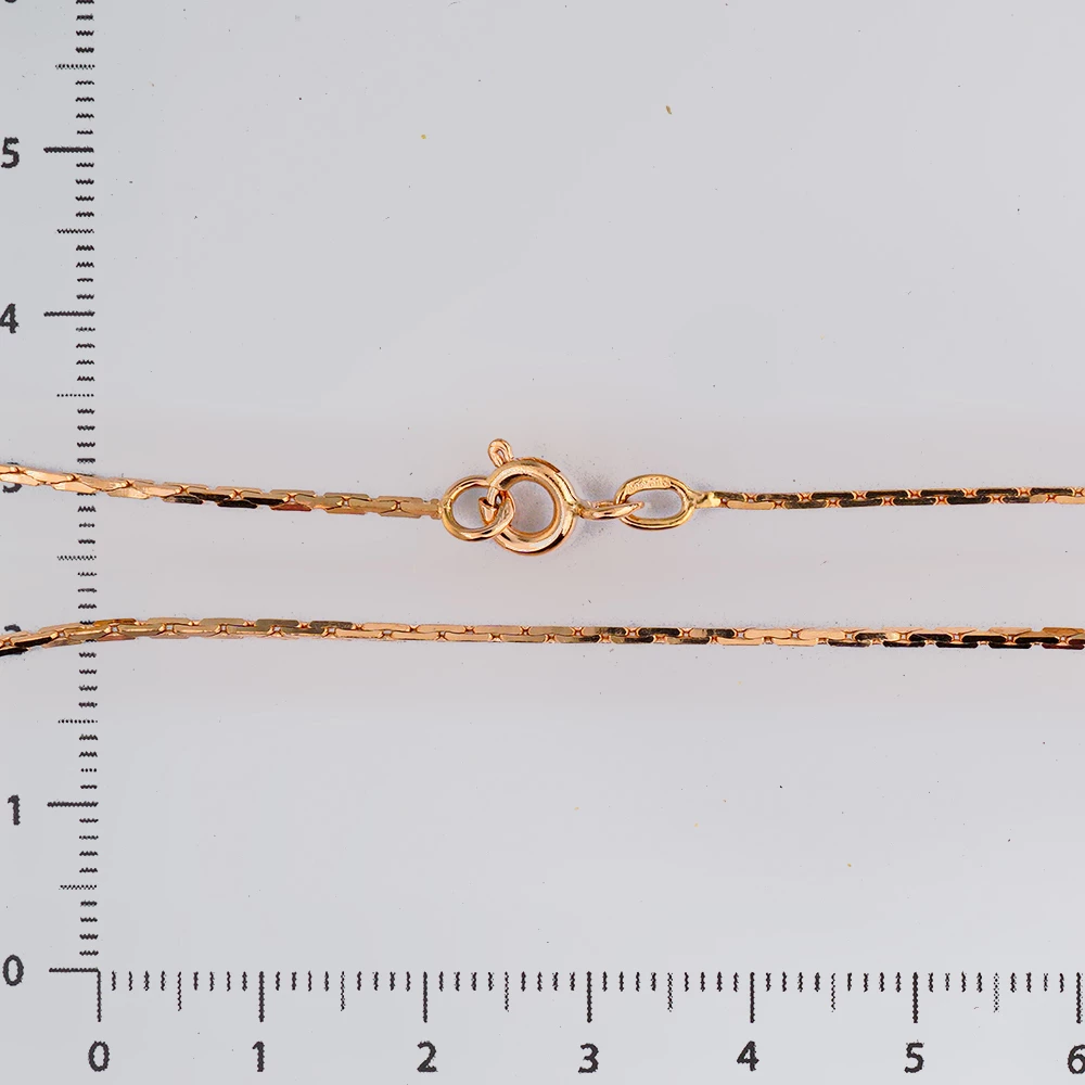 Цепь из красного золота 583 пробы