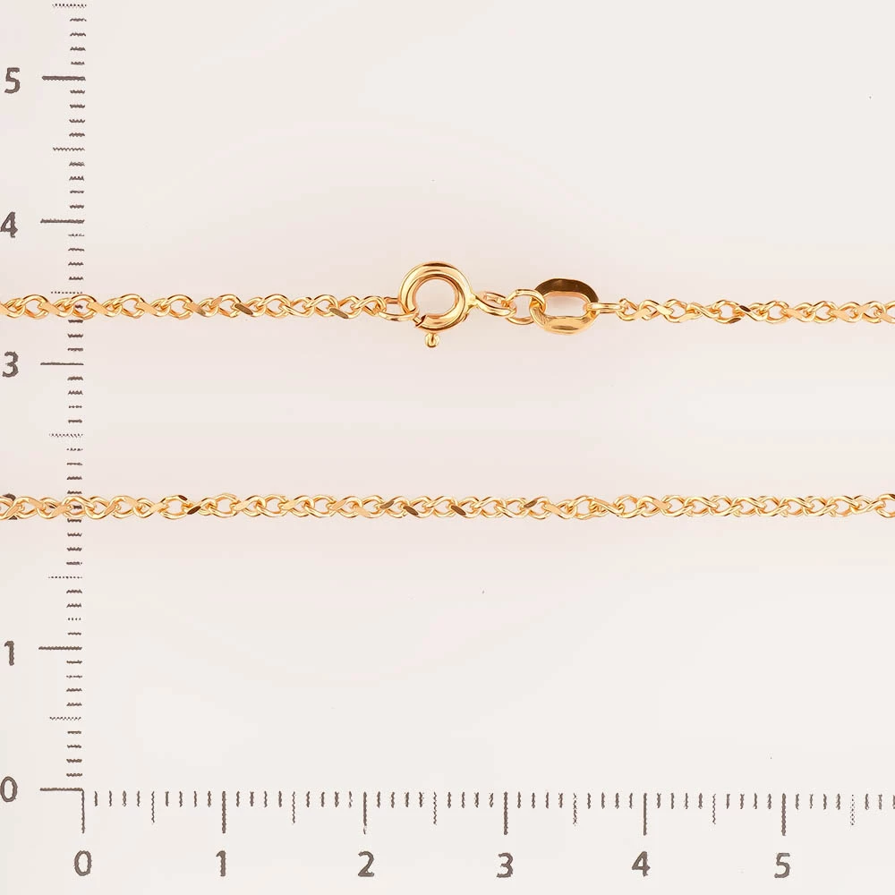 Цепь из красного золота 585 пробы