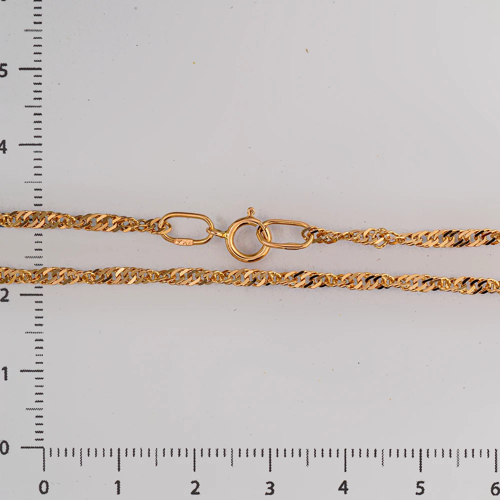 Цепь из красного золота 585 пробы