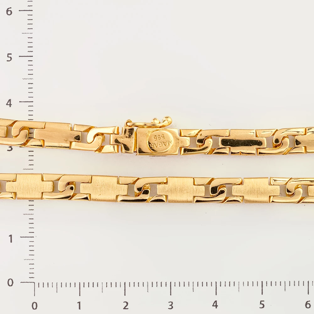 Цепь из желтого золота 585 пробы