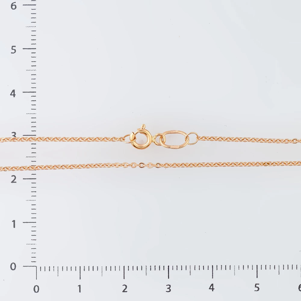 Цепь из красного золота 585 пробы