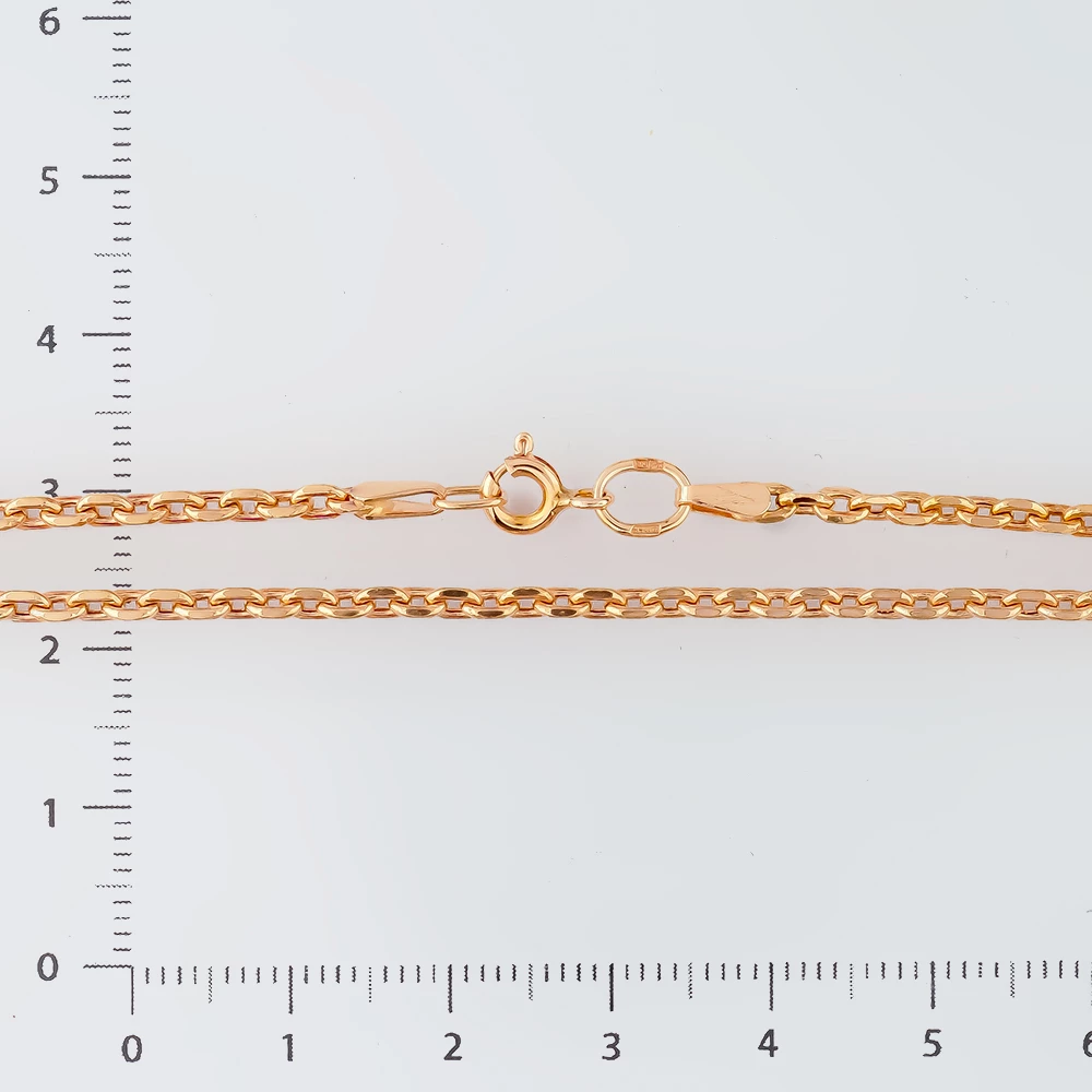 Цепь из красного золота 585 пробы