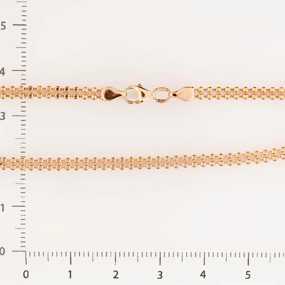 Цепь из красного золота 585 пробы