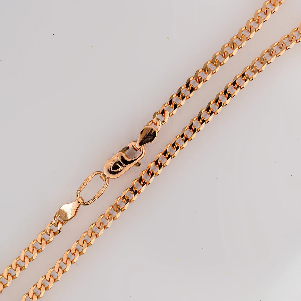 Цепь из красного золота 585 пробы