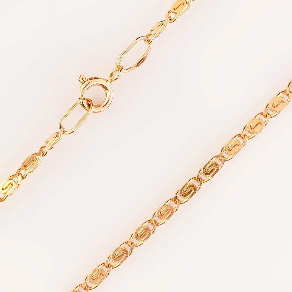 Цепь из красного золота 585 пробы