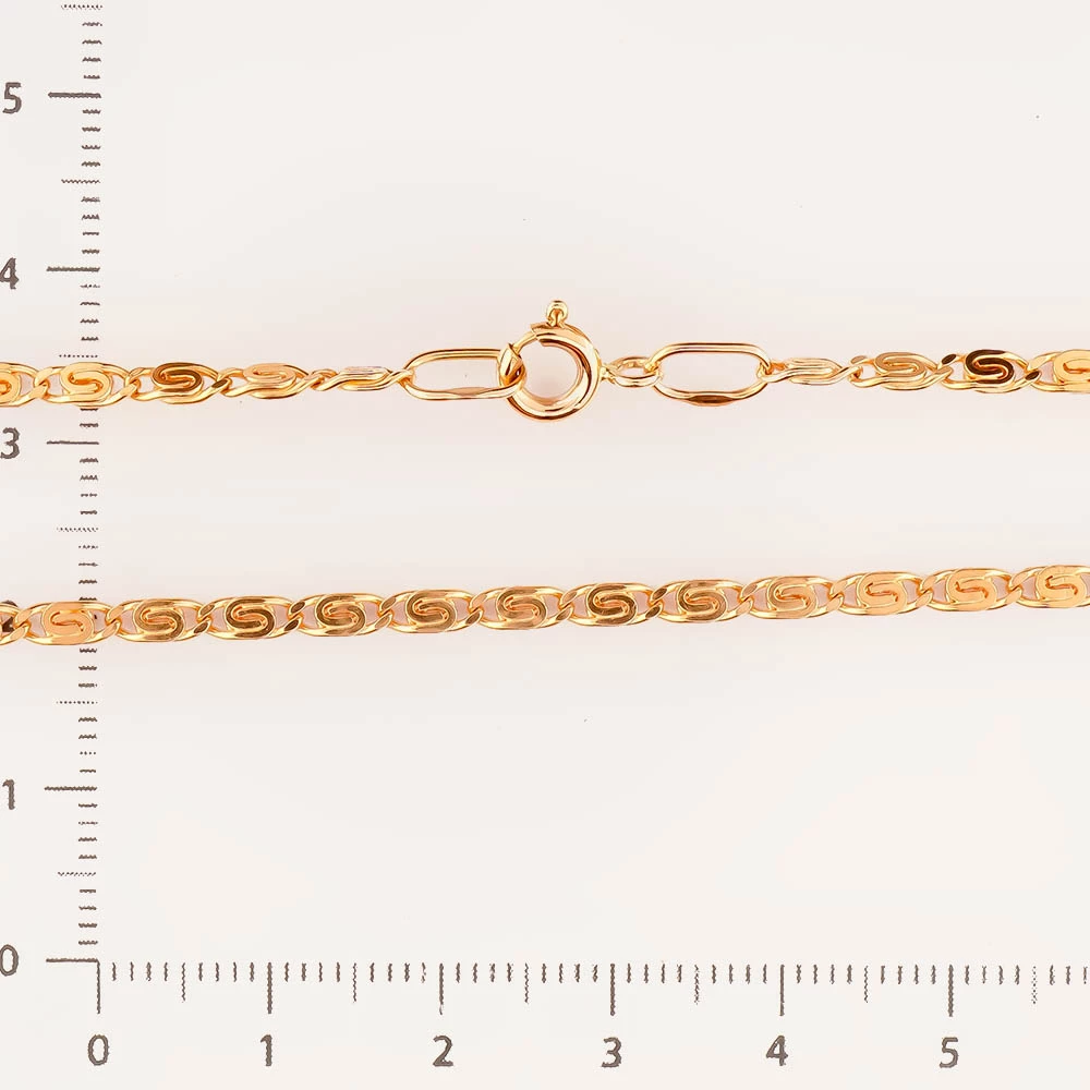 Цепь из красного золота 585 пробы