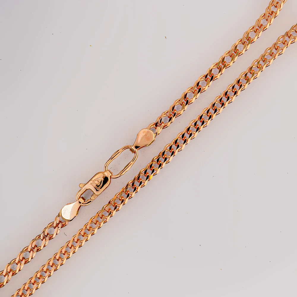 Цепь из красного золота 585 пробы